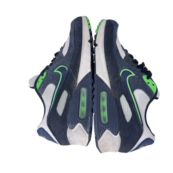 Nike Air Max 90 SE Scream Sneakers Mens US 6 White Round Toe Lace Up DN4155-001 - Picture 7 of 10